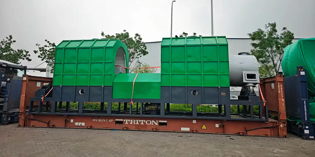 BST-50S Biochar Production Equipment Successfully Shipped to Southeast Asia