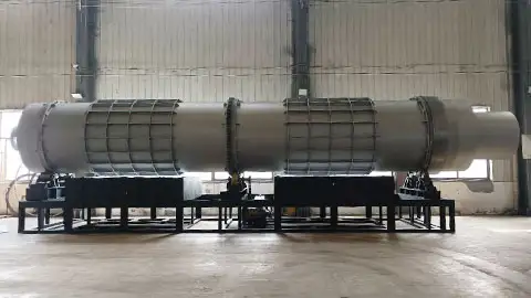 BST-50S HM Biochar Reactor Completed Manufacturing
