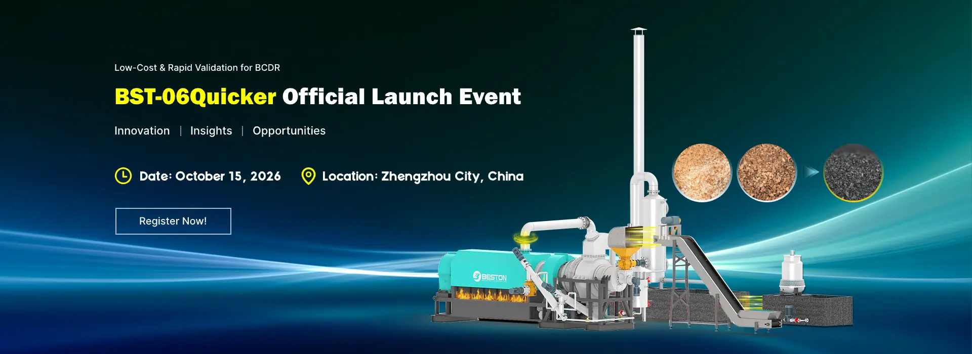 Beston BST-06 Quicker Launch Event Banner