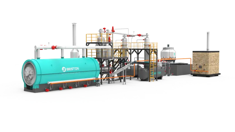 Équipement avec processus de pyrolyse par lots