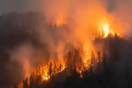 Global Forest Wildfires Surge