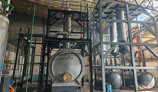 Pyrolysis Reactor and Oil Storage Tank Installed in East Africa