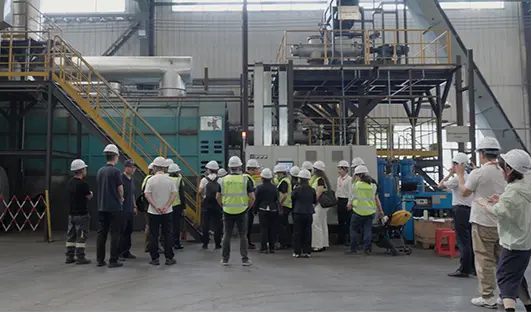 Witness Continuous Pyrolysis Plant in Operation