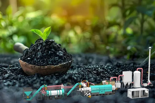 Wood Biochar Machine