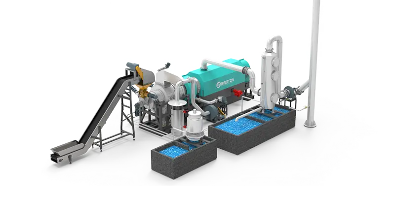 BST-06Quicker Pyrolysis Machine