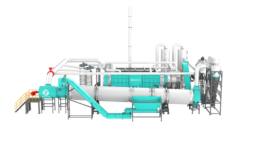 BST-50 Model Biochar Charcoal Production Line