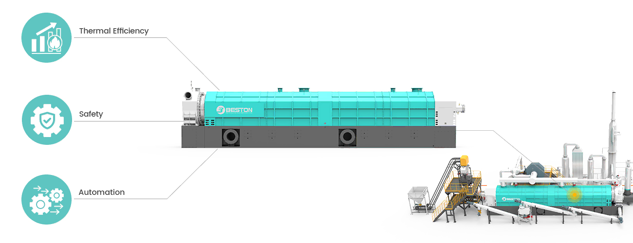 Blackgold P30 Continuous Pyrolysis Reactor
