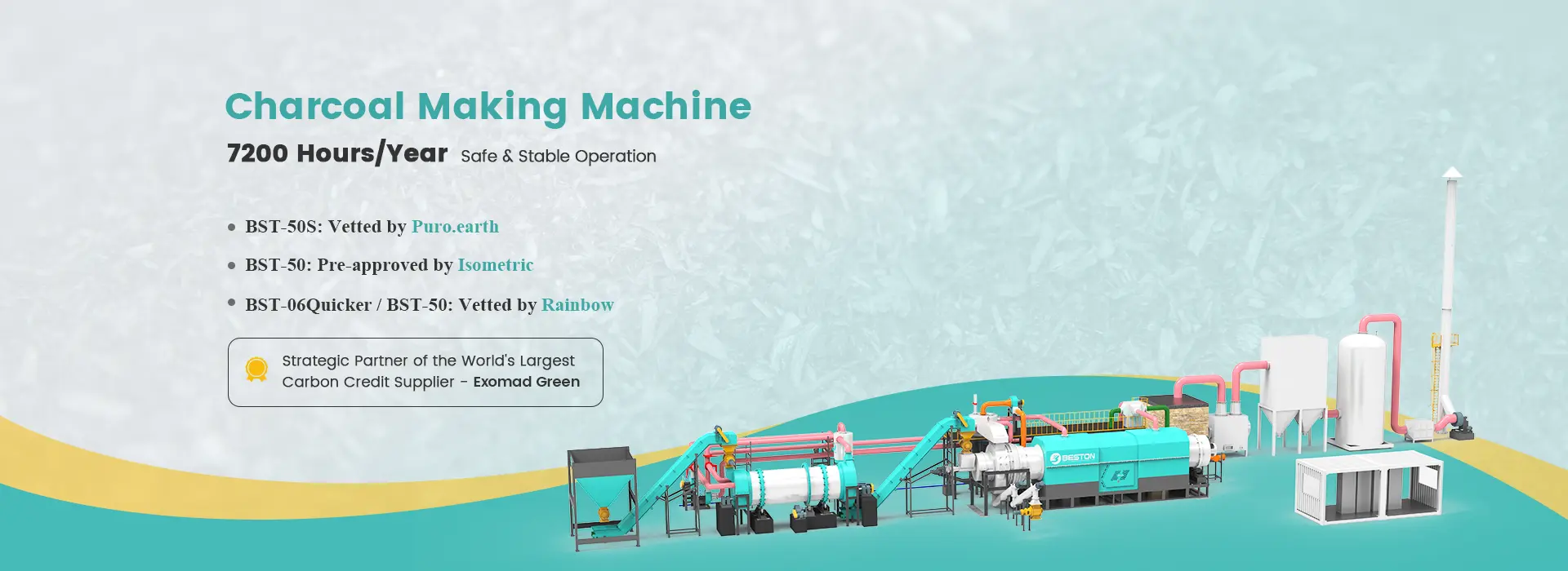 Charcoal Making Machine banner