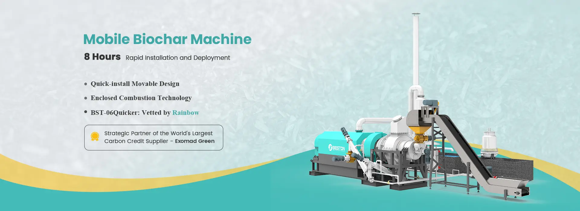 Mobile Biochar Machine Banner