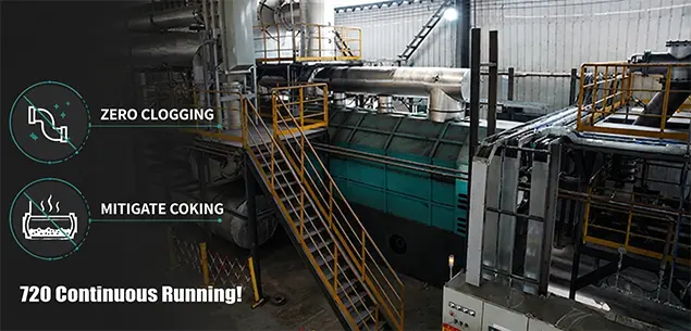 P30 Tyre Pyrolysis Plant 720H Continuous Running Technology