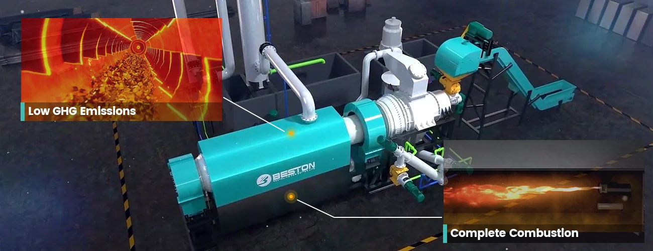 Small Charcoal Making Machine Enclosed Combustion Technology