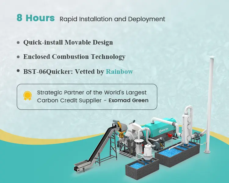 Small Charcoal Making Machine banner AMP