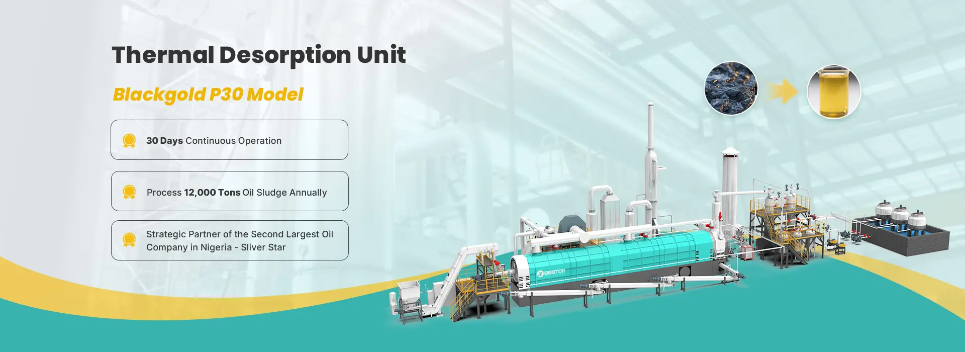 Thermal Desorption Unit Banner