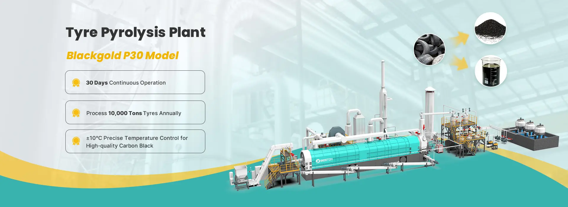 Tyre Pyrolysis Plant Banner