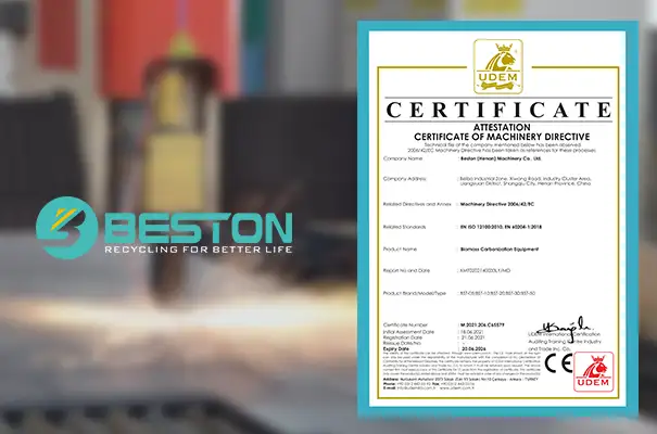 Beston Group Biochar Machine CE Certification