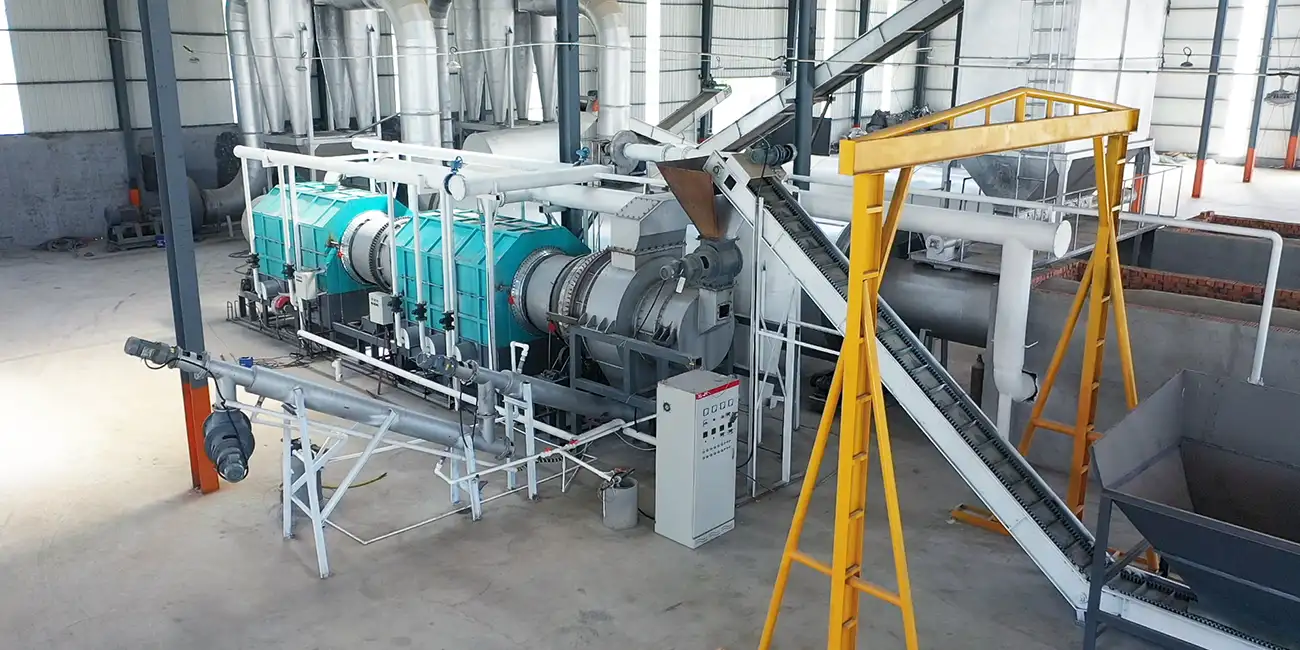 Rice Husk Charcoal Making Machine
