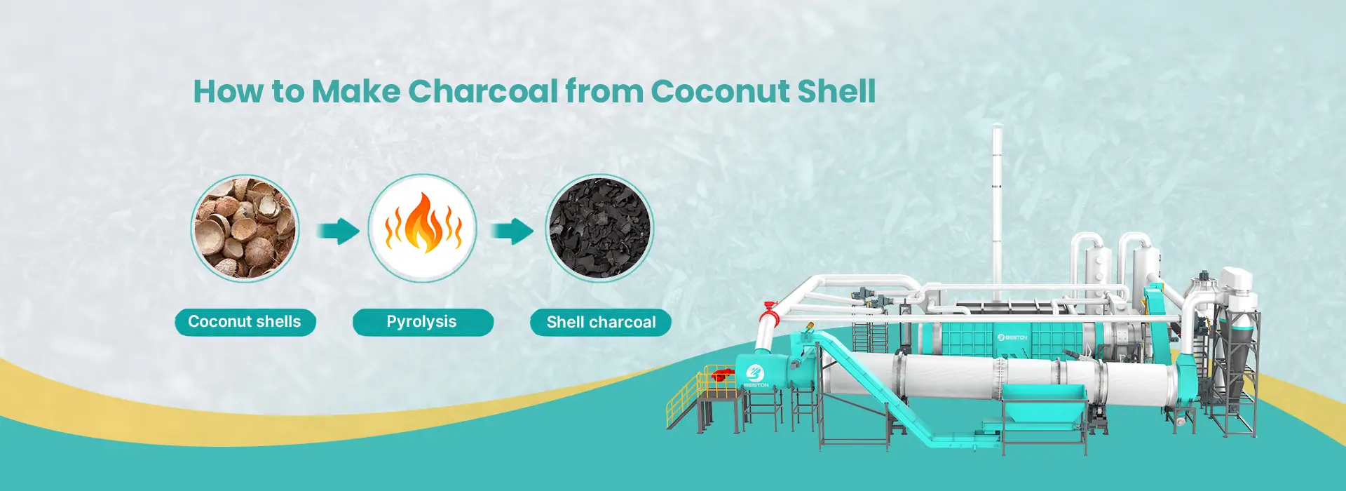 How to Make Charcoal from Coconut Shell Banner