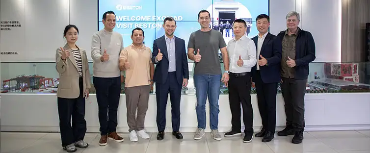 Exomad-Green-Team-Visits-Beston-Group-Headquarters